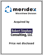 Meridex MicroView Division acquired by Robert Stephen Consulting LLC