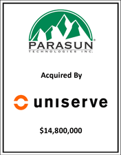 Parasun acquired by Uniserve for 14,800,000