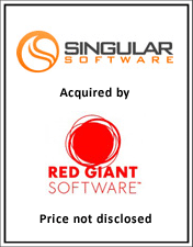 Singular Red Giant Singular Software acquired by Red Giant Software